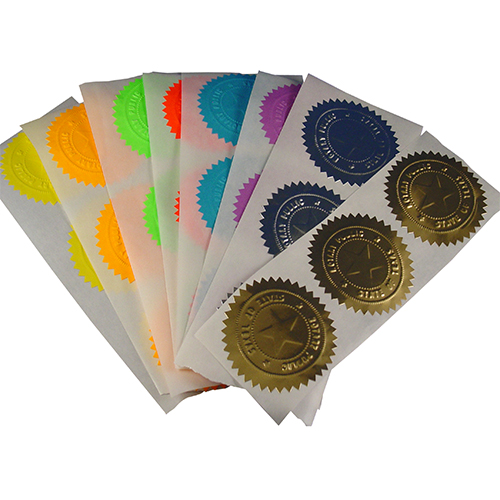 Self-adhesive Indiana Foil Notary Seals