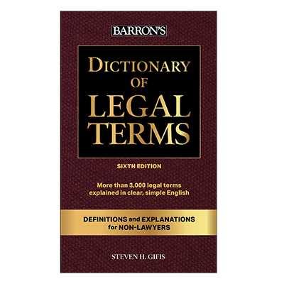Dictionary of Legal Terms for Indiana Notaries