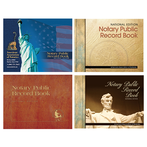 Perfectly Bound Indiana Notary Record Book (Journal) - 576 entries with thumbprint space Perfectly Bound Notary Record Book (with thumbprint space)