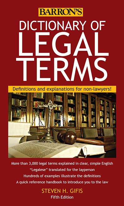 Dictionary of Legal Terms for Indiana Notaries