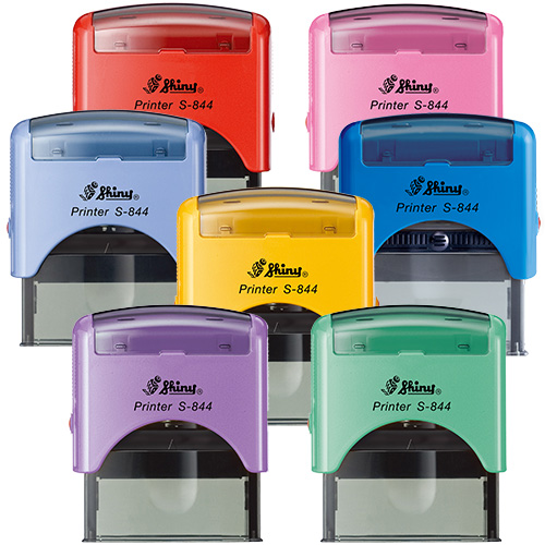 Indiana Notary Stamp - Shiny S844 Notary Stamp Self-inking (Rectangular) -S844