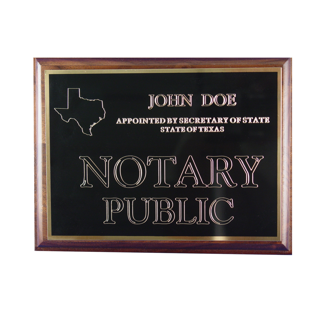 Indiana Notary Wall Sign