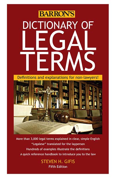 This Indiana notary handy dictionary cuts through the complexities of legal jargon and presents definitions and explanations that can be understood by non-lawyers. Approximately 2,500 terms are included with definitions and explanations for consumers, business proprietors, legal beneficiaries, investors, property owners, litigants, and all others who have dealings with the law. Terms are arranged alphabetically from Abandonment to Zoning.
